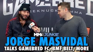 Jorge Masvidal Wants to Present 'BMF' Title to Dustin Poirier vs. Justin Gaethje Winner at UFC 291