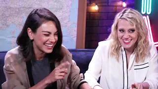 Mila Kunis and Kate McKinnon on Facebook Live 2017