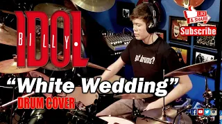 Billy Idol "White Wedding" (Drum Cover) By: Adam Mc - 16 Year Old Kid Drummer