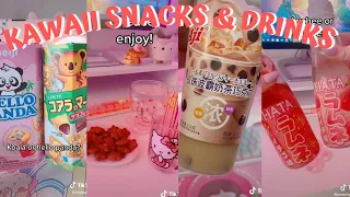 Kawaii Snacks &  Drinks 🧋🍫💞 | TikTok Compilation