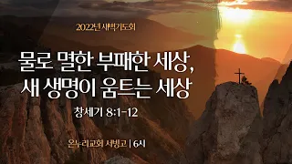 [서빙고 새벽기도회] 물로 멸한 부패한 세상, 새 생명이 움트는 세상 (창세기 8:1-12)│2022.08.15