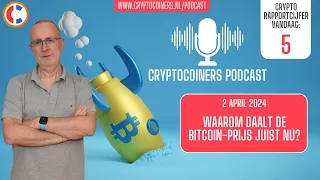 Podcast - 2 april 2024: Bitcoin en crypto - Waarom daalt de Bitcoin-prijs juist nú?