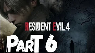 RESIDENT EVIL 4 REMAKE | PS5 Gameplay Walkthrough Part 6 | DEL LAGO BOSS