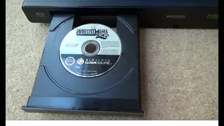 What Happens When you put a Nintendo GameCube Game in Blu-ray Player