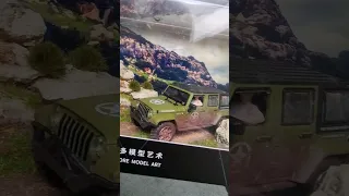 Awesome Box Diorama with Jeep Wrangler ‼️ Diecast Hunting in Europe ☎️ #diecast #car #jeep