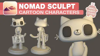 Nomad Sculpt: Cartoon Characters Workflow