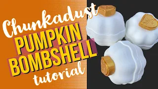 🎃 Pumpkin Bombshell Bath Bombs for Fall 🍂 A new type of mold you might have never seen before! 👀