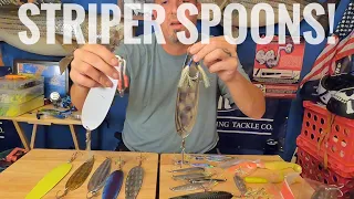 Tricks to Rigging a Striper Spoon! Jigging Flutter Spoon Pro Tips