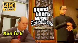 GTA San Andreas Remastered - Ran fa li - Mission Walkthrough 4K 60FPS