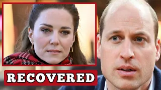 RECOVERED!⛔ William relieved as Princess Kate breaks silence for first time since abdominal surgery