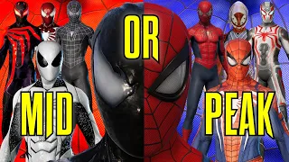 A Brief Look at Peter's Costumes in Spider-Man 2