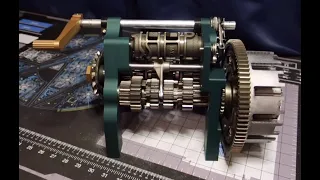 Motorcycle Dog Box Transmission Display - Theory and Operation