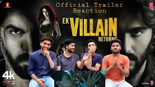 Official Trailer: EK VILLAIN RETURNS Reaction | JOHN, DISHA, ARJUN, TARA |MOHIT SURI|@v2reaction256