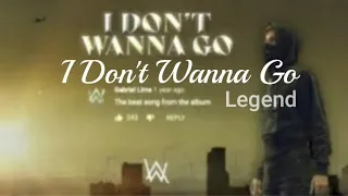 I Don't Wanna Go: Legendado (Lyrics Video)