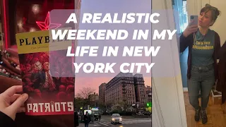 A Realistic Weekend in My Life in New York City (Broadway, movies, caring for my cats, & life admin)