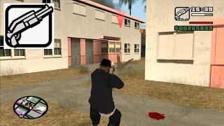 Los Desperados with zero Combat Shotgun Skill - Riots mission 2 - GTA San Andreas