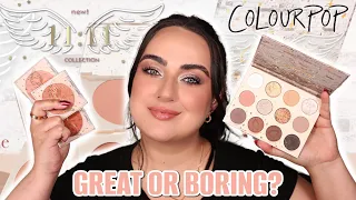 NATURAL MAKEUP LOVER’S DREAM! COLOURPOP 11:11 COLLECTION REVIEW!