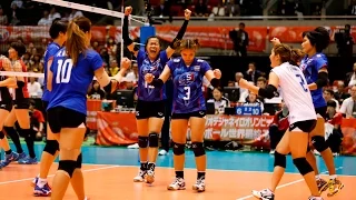 [18-05-2016] Thailand VS Japan : Volleyball Olympic : Women's qualification