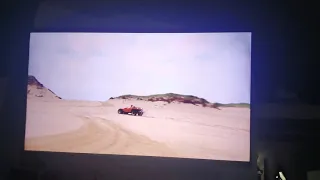 STEVE McQUEEN in a dunebuggy: 1968.