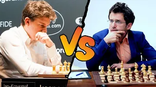 Jan Krzysztof Duda vs Levon Aronian: Four Knights Game (Norway Chess)