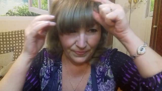 Как подстричь чёлку , самой ? Легко ! Супер метод !How to cut bangs yourself ?