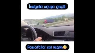 passat vs insignia yarış