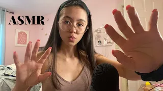 ASMR | Fast Aggressive Hand Sounds, Visuals, and Mouth Sounds (ramble)