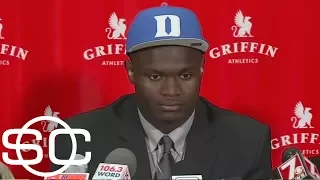 Zion Williamson explains reason for committing to Duke | SportsCenter | ESPN