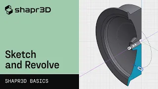 Sketch and Revolve: Designing a Motorcycle Wheel, part 1 | Shapr3D Basics