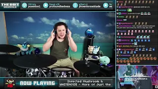 The8BitDrummer plays Infected Mushroom & WHITENO1SE - More of Just the Same