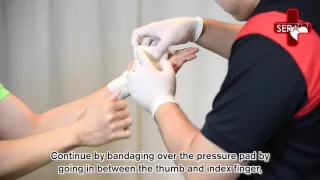 Open Wound - Hand Pressure Bandage | Singapore Emergency Responder Academy