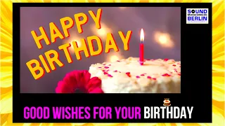 Birthday Song ❤️ for Adults Good Wishes For Your Birthday Lyrics Video Best Bday Wishes