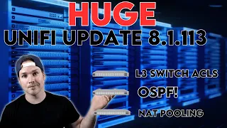 Unifi Network update 8.1.113 : Switch ACLs, OSPF