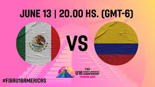 Mexico v Colombia | Full Basketball Game | FIBA U16 Women's Americas Championship 2023