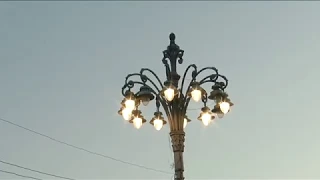 Как проходит замена освещения в Курске.