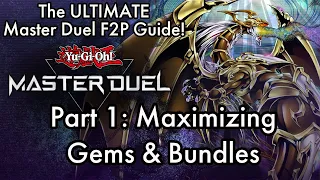 The ULTIMATE Yu-Gi-Oh! Master Duel F2P Guide! | Part [1]: Maximizing Gems & Bundles