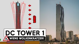 So wurde der DC Tower in Wien gebaut! | Pendelsystem, Outrigger,...