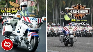 Berteknologi Canggih! Inilah Moge Gahar Milik Kepolisian Republik Indonesia Setara Harga Mobil Sport
