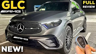 2023 MERCEDES GLC AMG NEW NIGHT Drive AMBIENT Lights! FULL In-Depth Review Exterior Interior MBUX