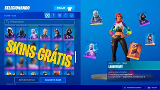 COMO CONSEGUIR QUALQUER SKIN GRÁTIS NO FORTNITE