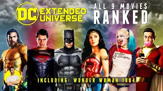 DCEU - All 9 Movies Ranked Worst to Best (including WONDER WOMAN 1984)