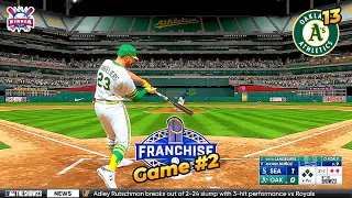 MLB The Show 23 Oakland Athletics vs Seattle Mariners | Game 2 - Franchise Mode #13 | PS5 HD