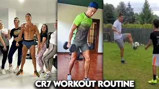 Cristiano Ronaldo's regular home workout routine during this quarantine |