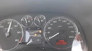 Peugeot 307sw 1.6hdi 110hp 2007 (0-100km/h) acceleration