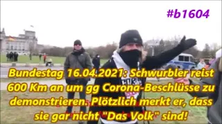 Querkopf fängt an zu heulen, weil er merkt, dass er nicht "Das Volk" ist! #b1604