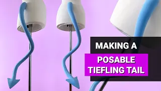 How to craft a posable tiefling tail 😈