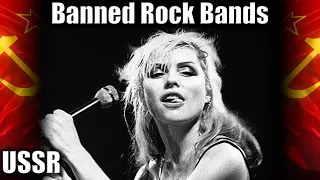 Western Rock Bands That Were Banned in the USSR #sovietmusic, #ussr