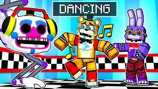 Glamrock Freddy Becomes FRIENDS with DJ MUSIC MAN in Minecraft Security Breach