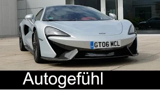 McLaren 570 GT Autobahn Performance acceleration & sound test Preview