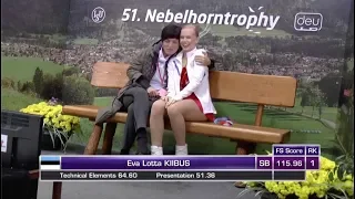 *INCOMPLETE / STREAM FROZE* Eva Lotta KIIBUS (EST) -Nebelhorn Trophy FS September 28, 2019